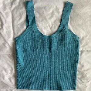 A+F Rib Knit Tank Top